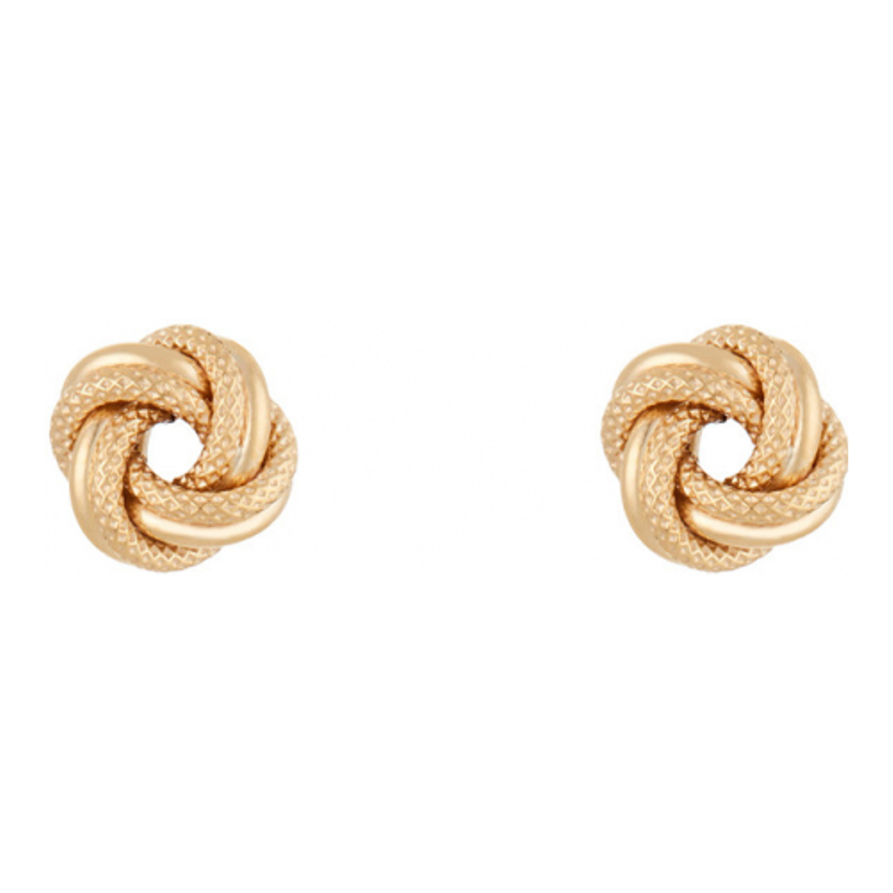 Boucles d'oreilles 'Noeud Torsadé' pour Femmes