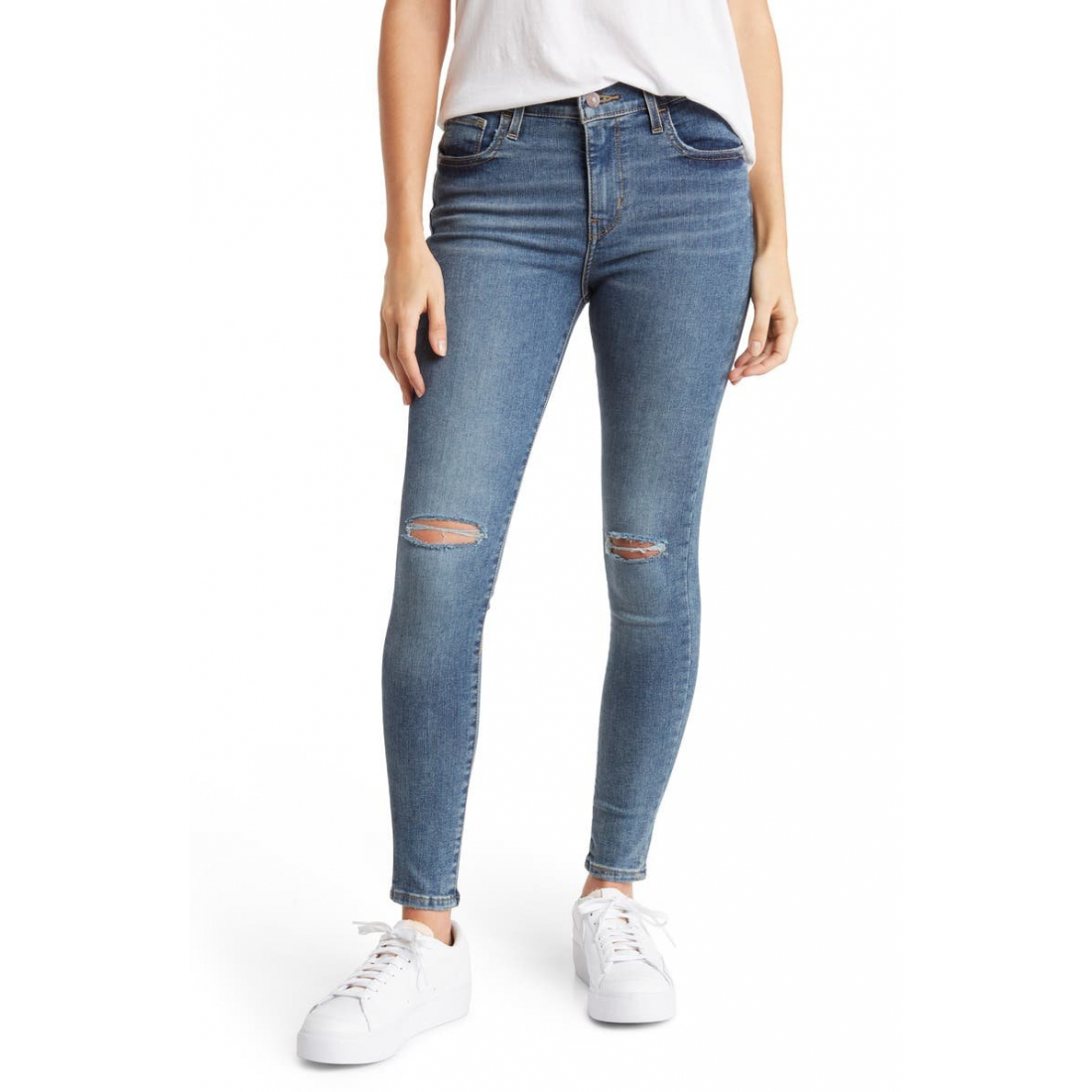 Women's 'High Waist Ripped Super Skinny 720®' Super Skinny Jeans