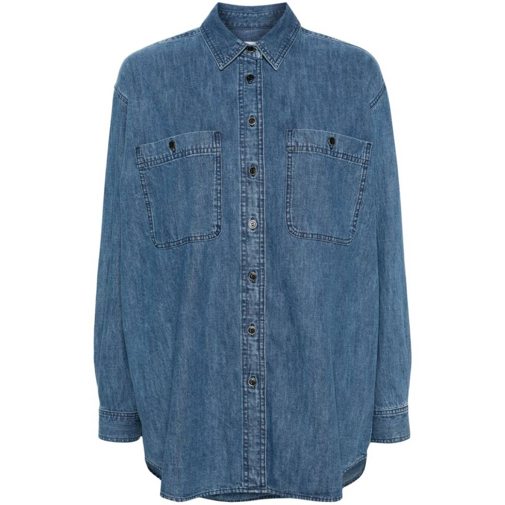 'Verane Button-Up' Denim-Hemd für Damen