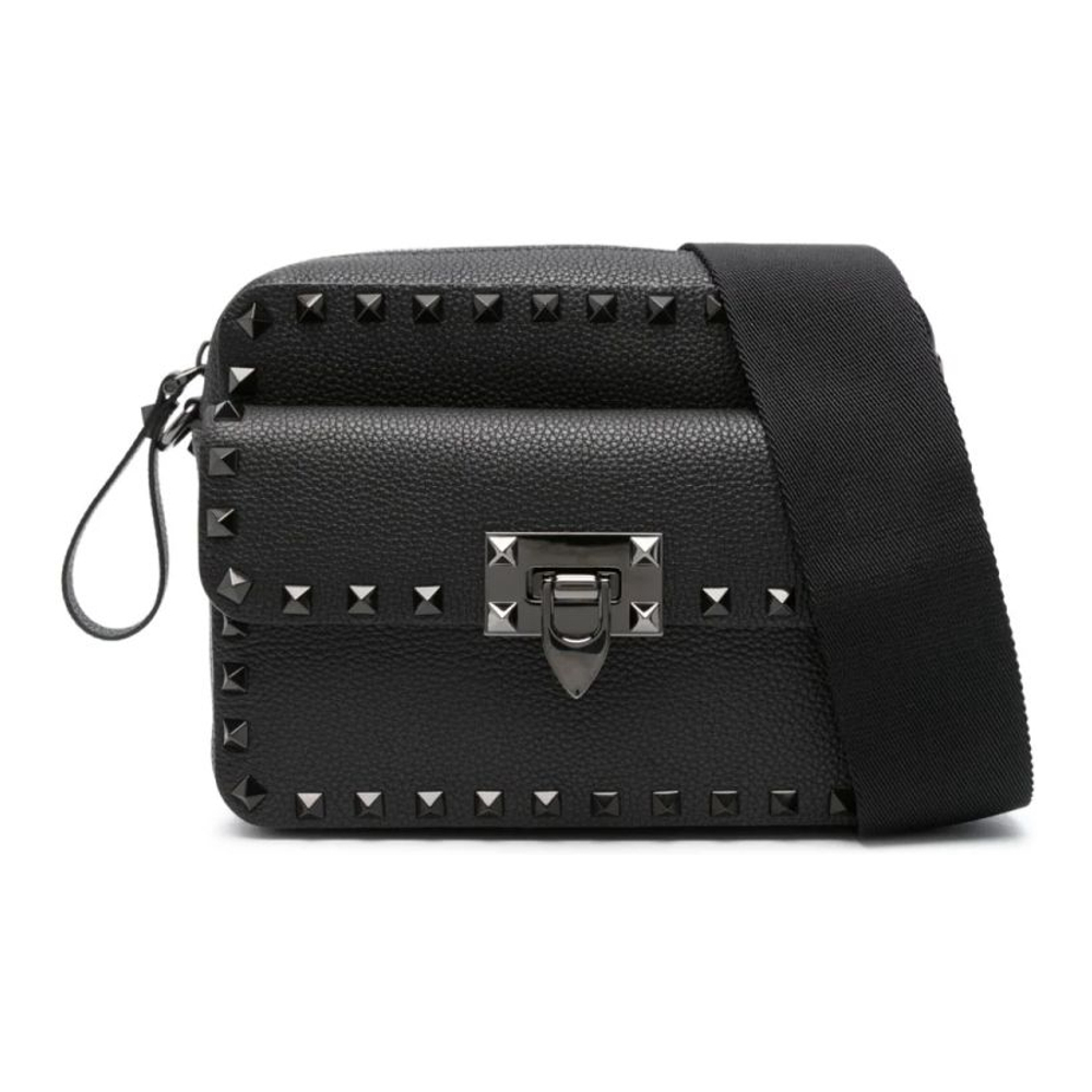 'Rockstud-Embellished' Messenger Bag