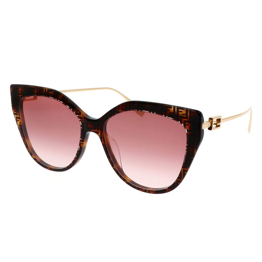 Women's 'FE40011U 57 55T' Sunglasses