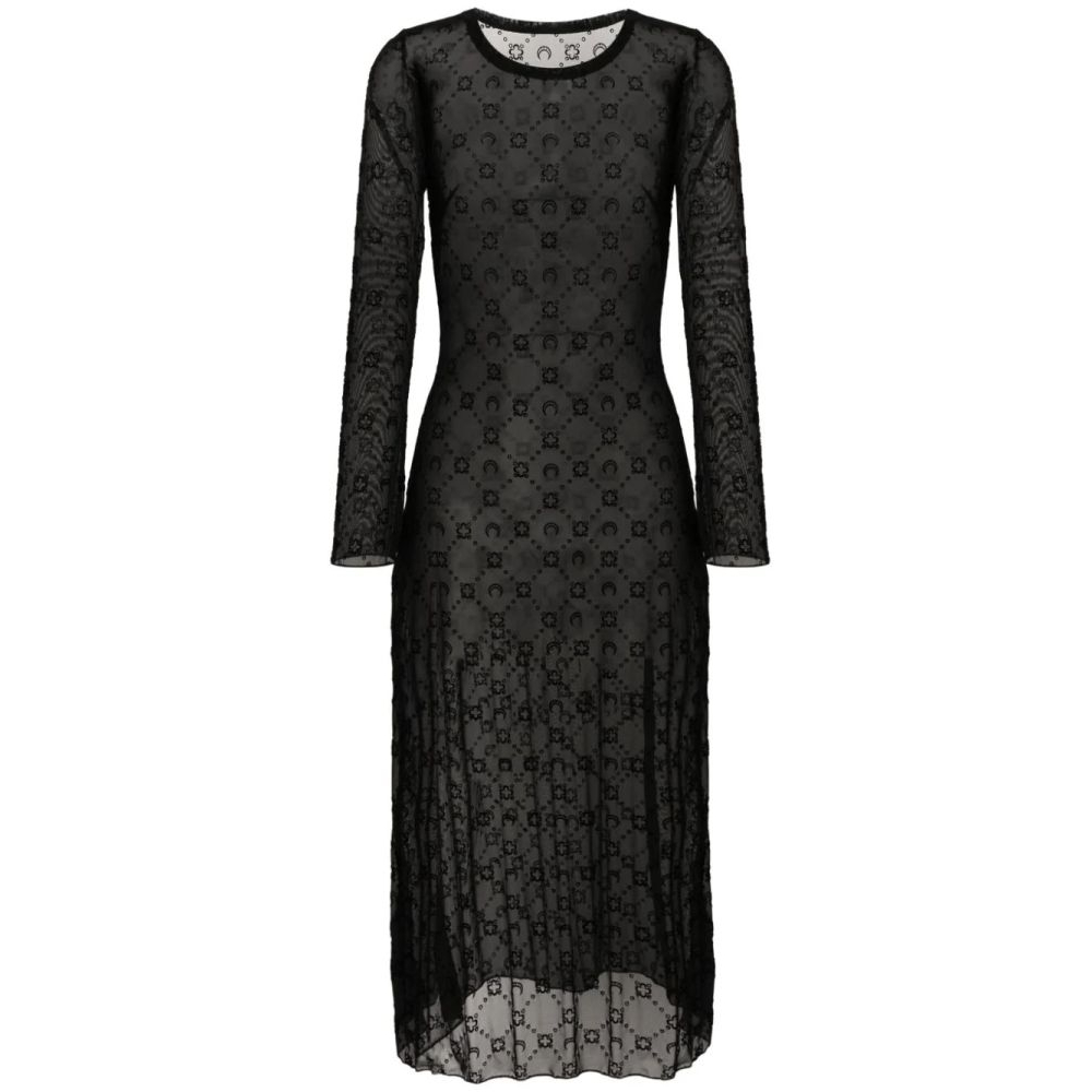 Women's 'Monogram-Pattern' Maxi Dress