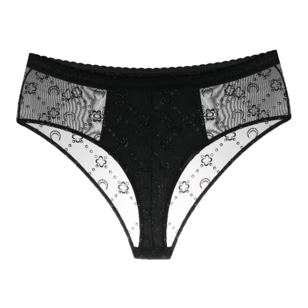 Women's 'Moonogram-Flocked' Briefs