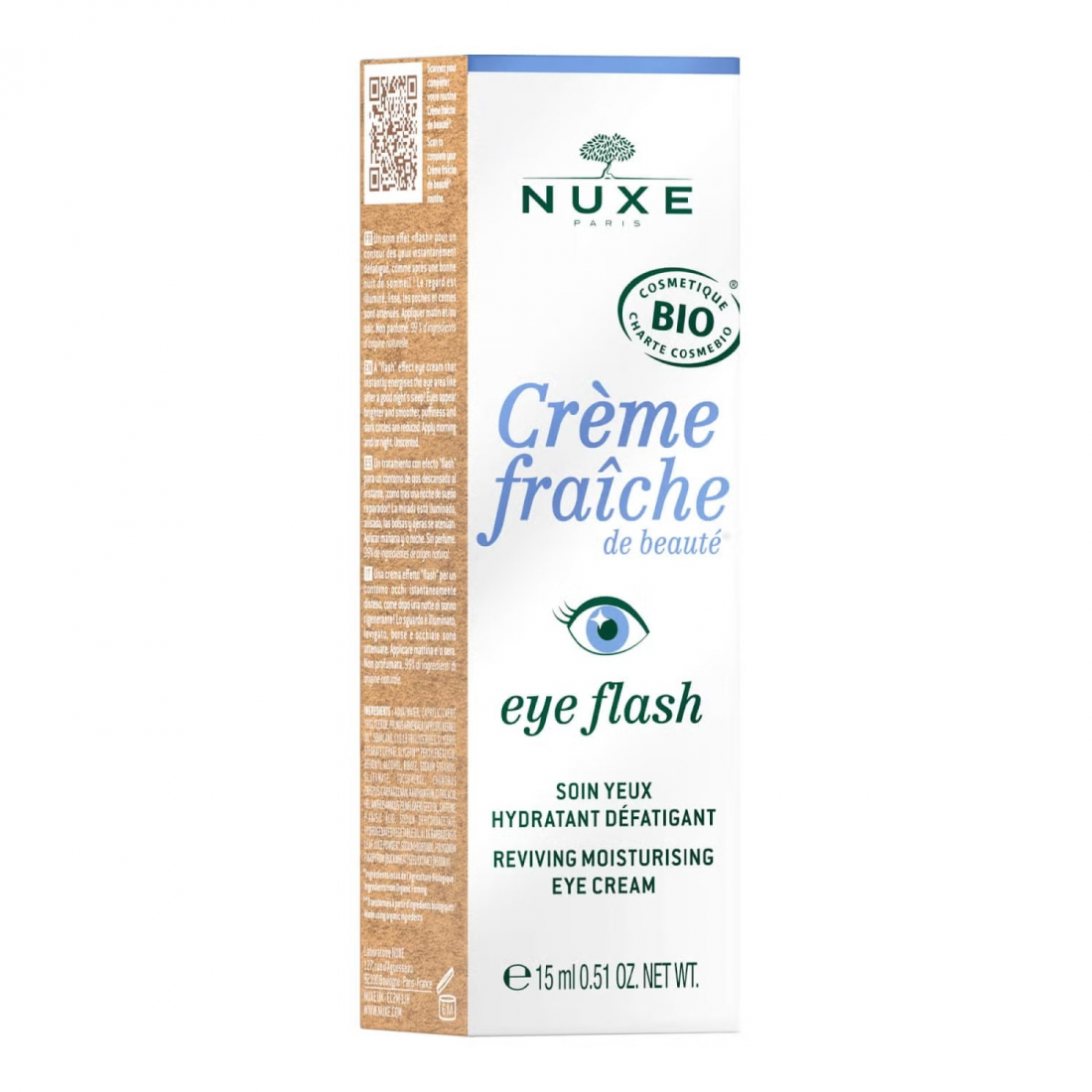 Crème contour des yeux 'Crème Fraîche de Beauté® Eye Flash' - 15 ml