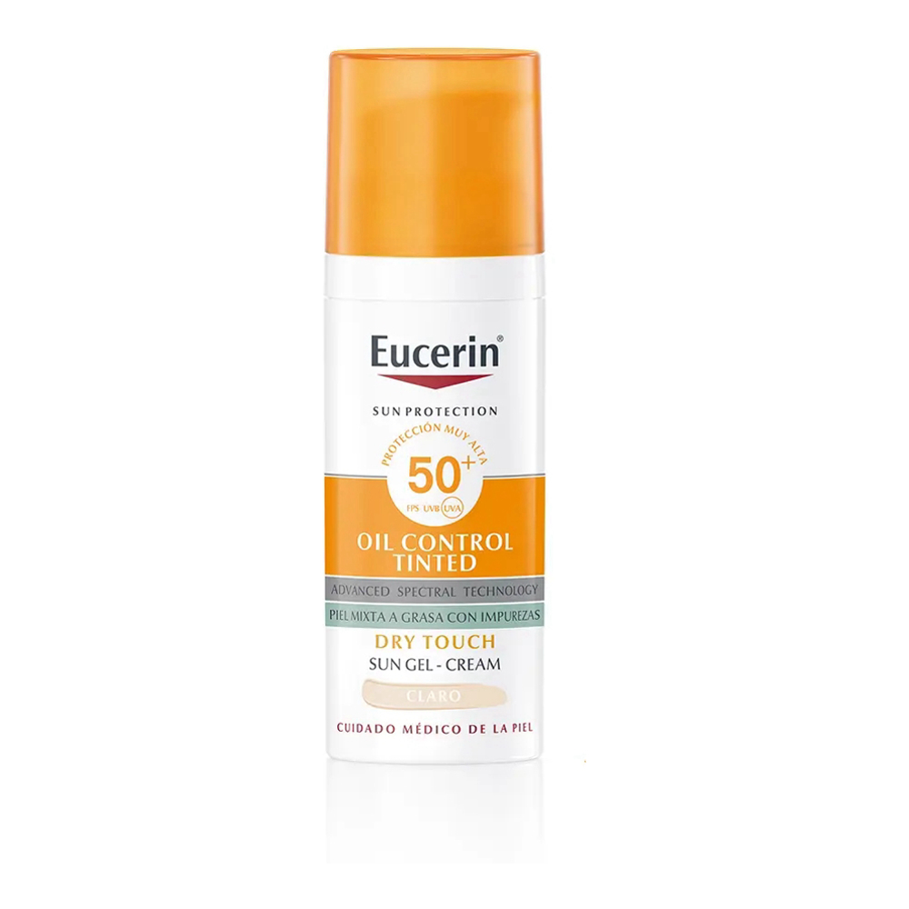 'Sun Protection Oil Control Dry Touch SPF50+' Tinted Sunscreen - Light 50 ml