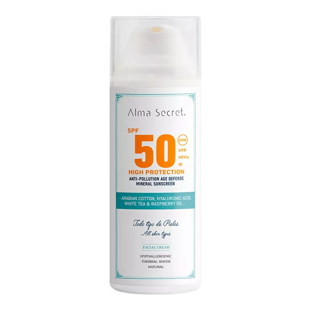 'High Protection SPF50' Face Sunscreen - 50 ml