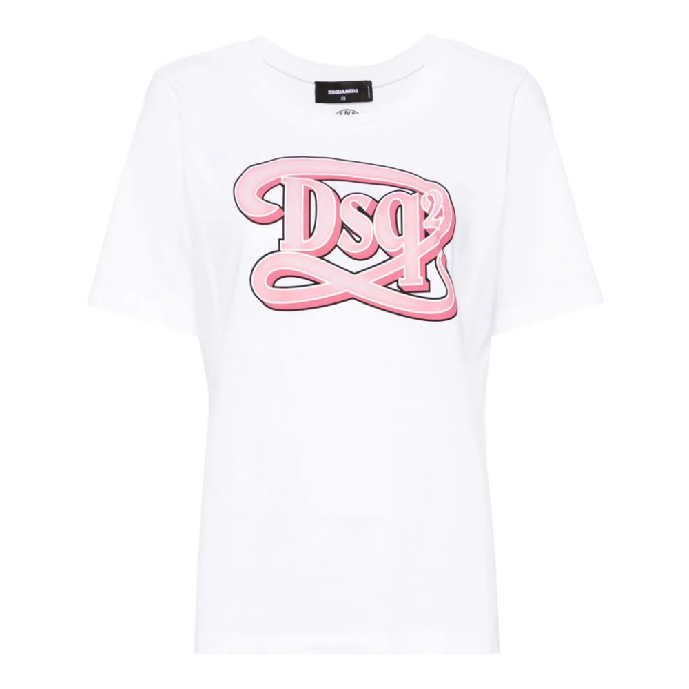 T-shirt 'Logo-Print' pour Femmes