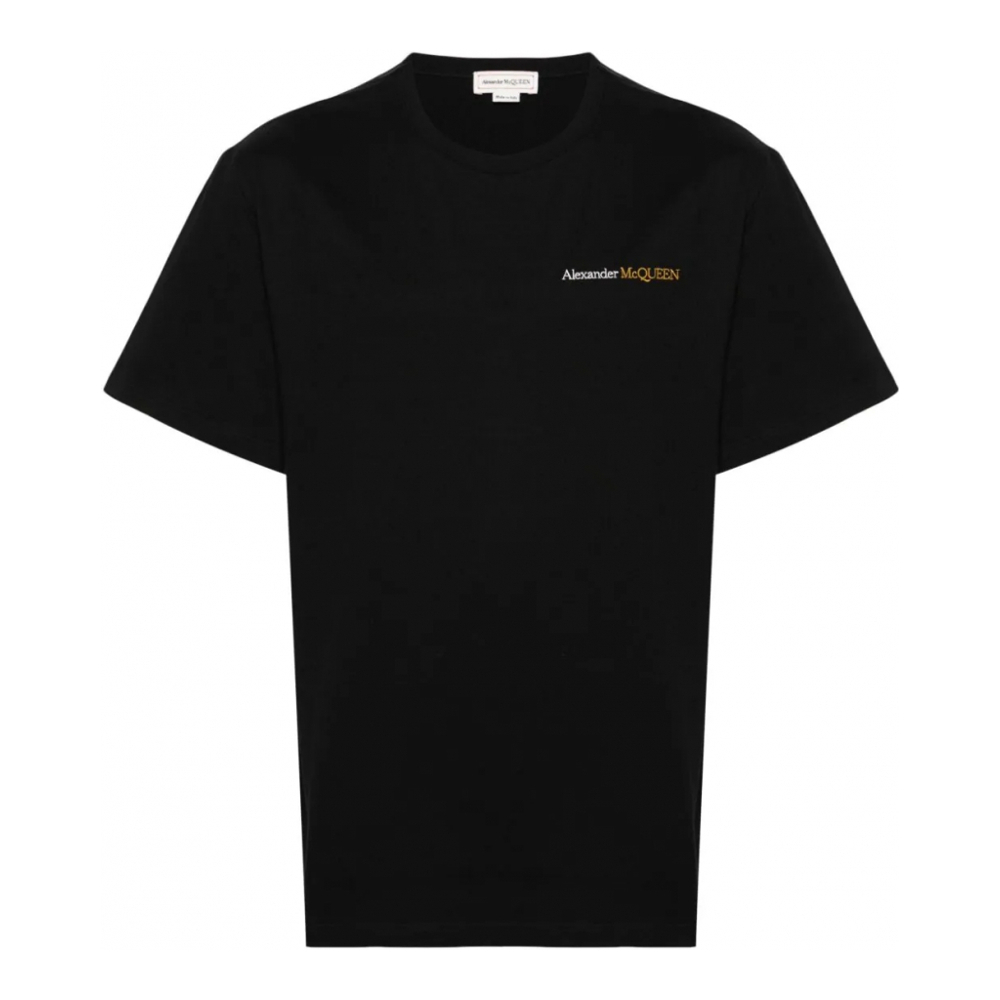 'Embroidered-Logo' T-Shirt für Herren