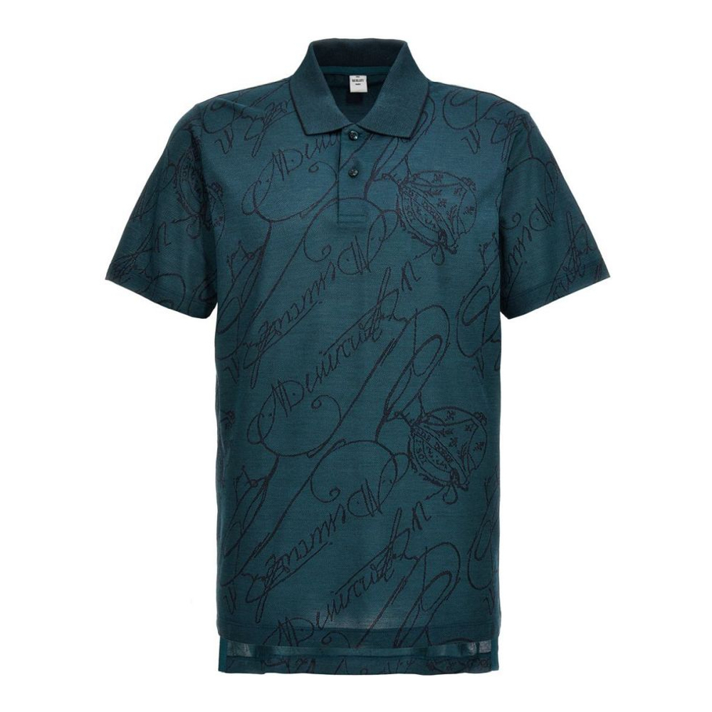 Polo 'Gradient Scritto' pour Hommes