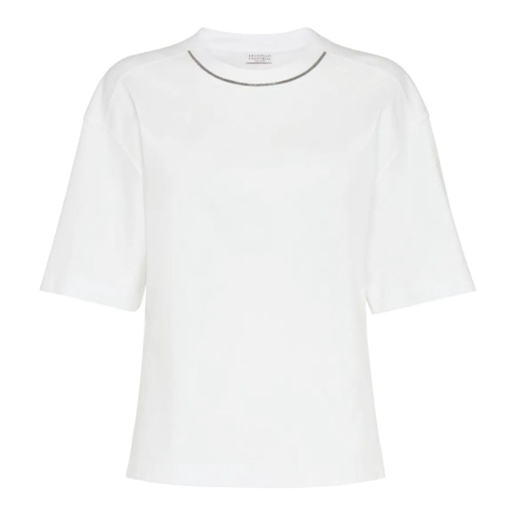'Monili-Chain' T-Shirt für Damen