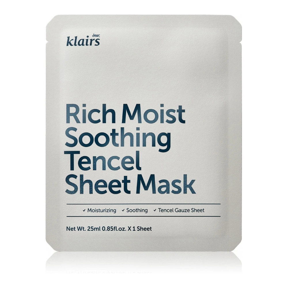 'Rich Moist Soothing' Blatt Maske - 25 ml