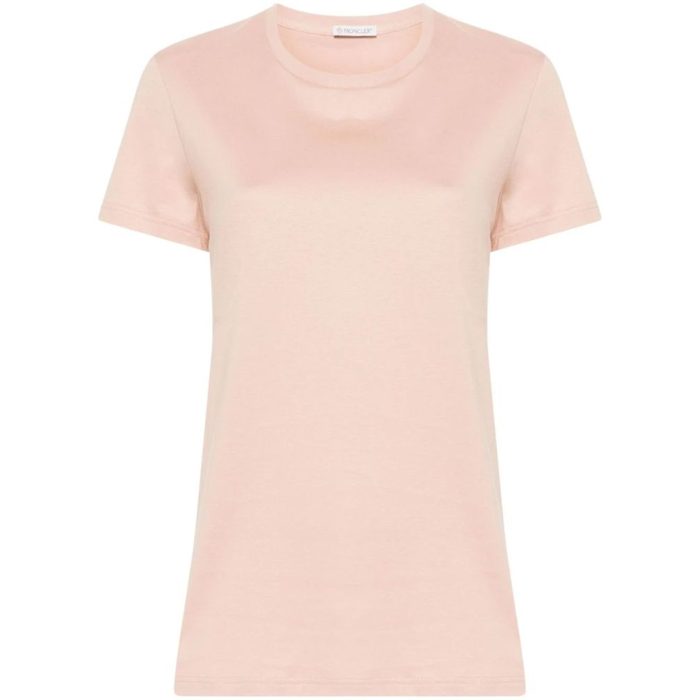 'Logo-Patch' T-Shirt für Damen