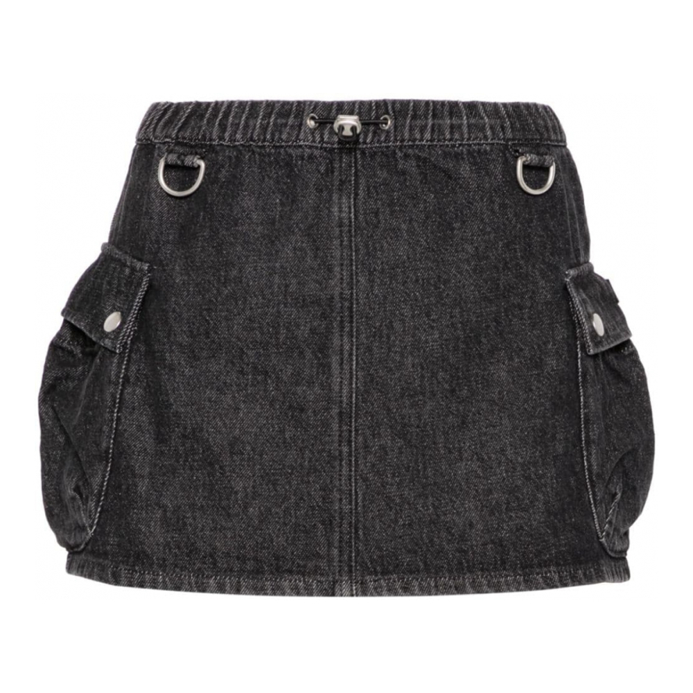 Women's 'Cargo' Denim Skirt