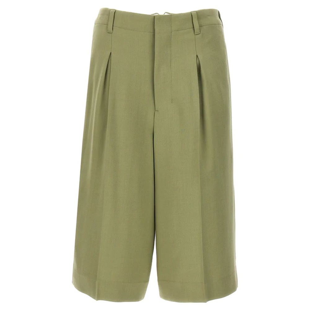 'Pleat' Bermuda Shorts für Damen