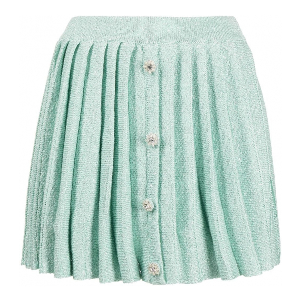 Women's 'Sequin-Embellished' Mini Skirt