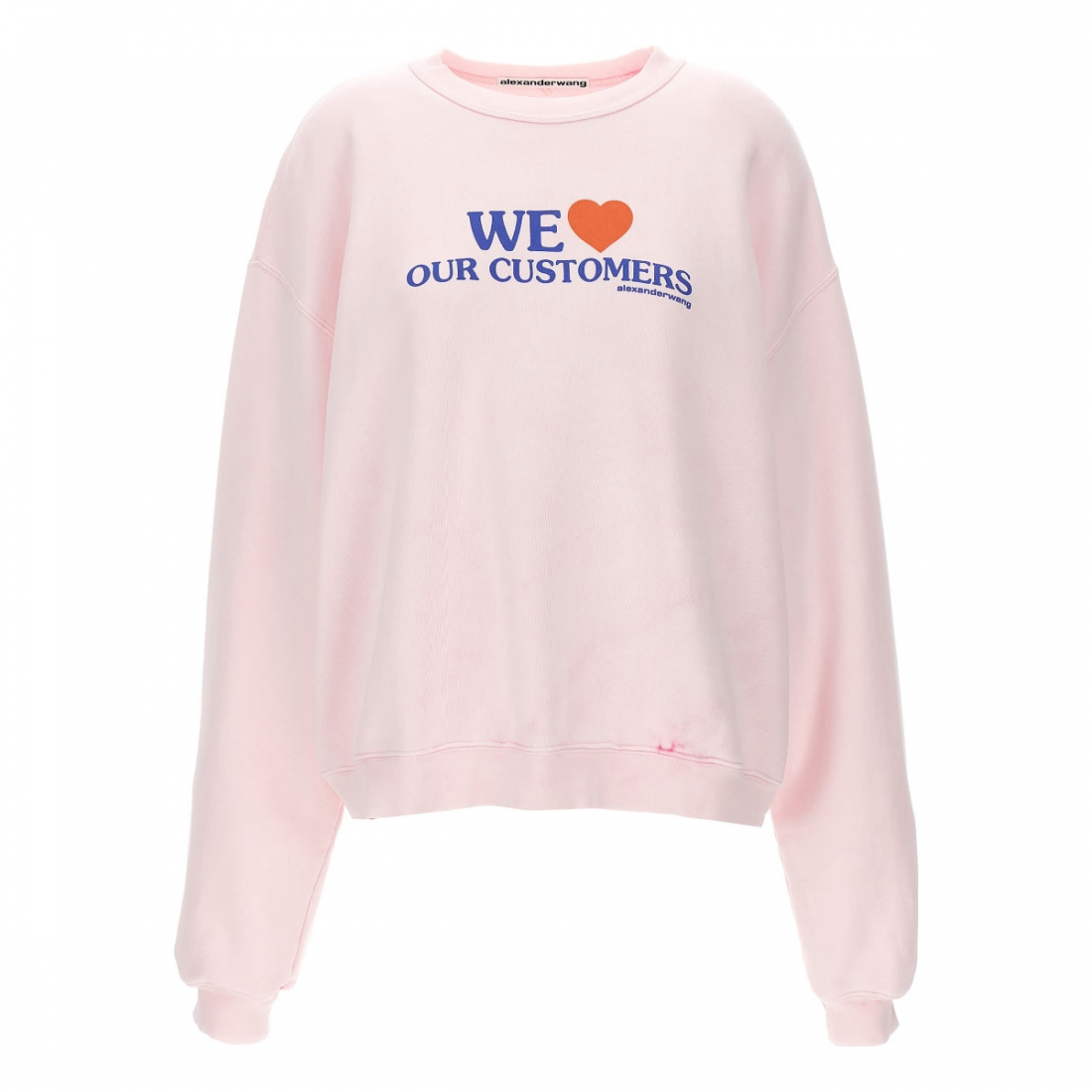 Sweatshirt 'We Love Our Customers' pour Femmes