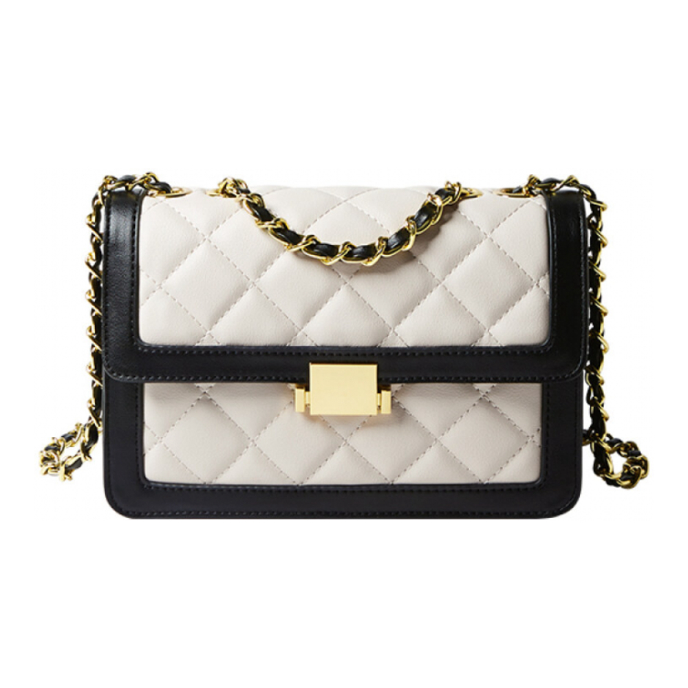 Sac à bandoulière 'Luxe Diamond-Quilted Chain' pour Femmes