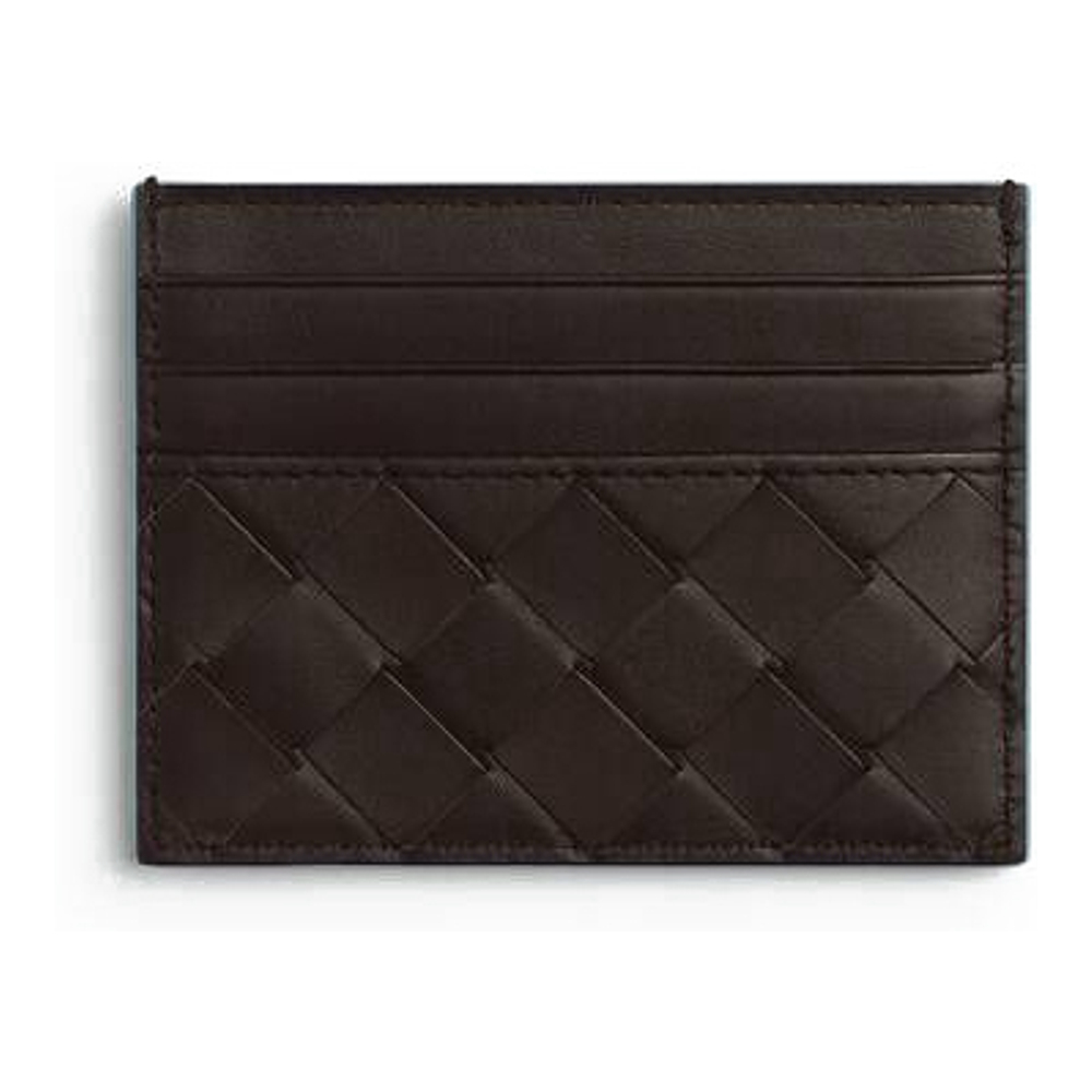 Men's 'Intrecciato Credit' Card Holder