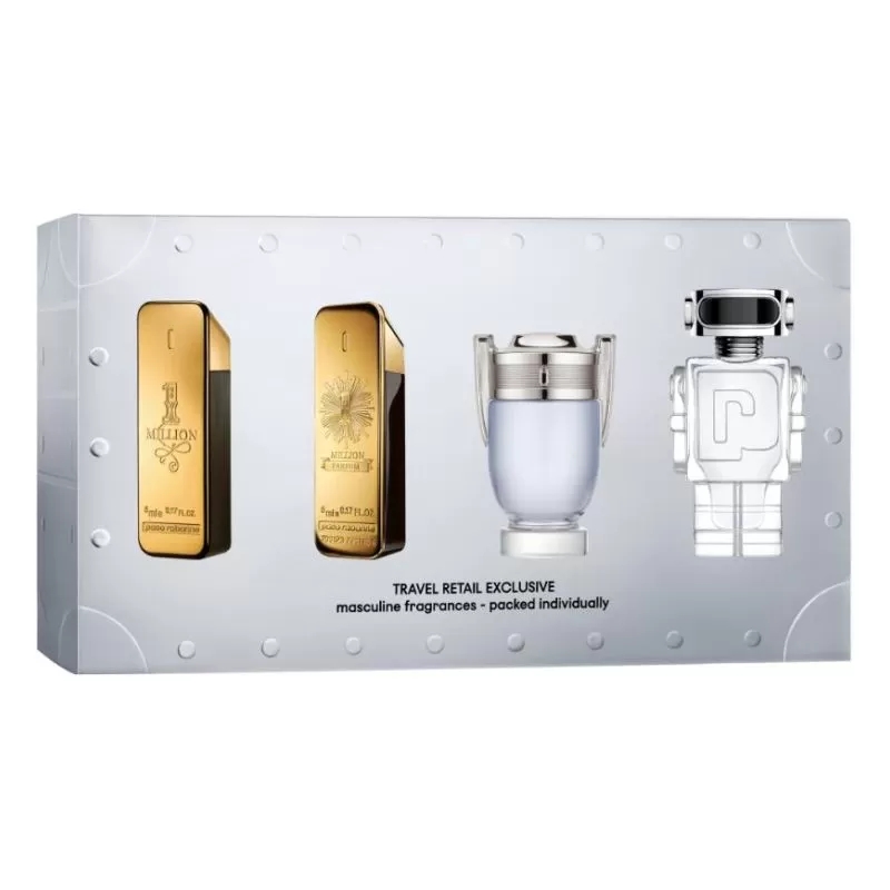 'Homme Miniatures' Perfume Set - 4 Pieces