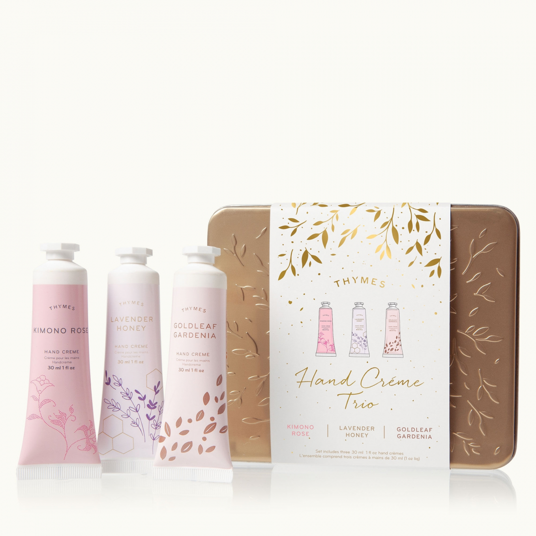 'Trio Box - Kimono Rose, Lavender Honey & Goldleaf Gardenia' Hand Care Set - 30 ml, 3 Pieces