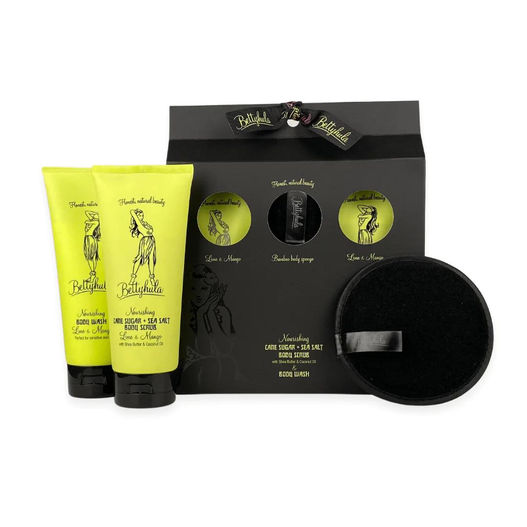 'Lime & Mango' Shower Set - 3 Pieces