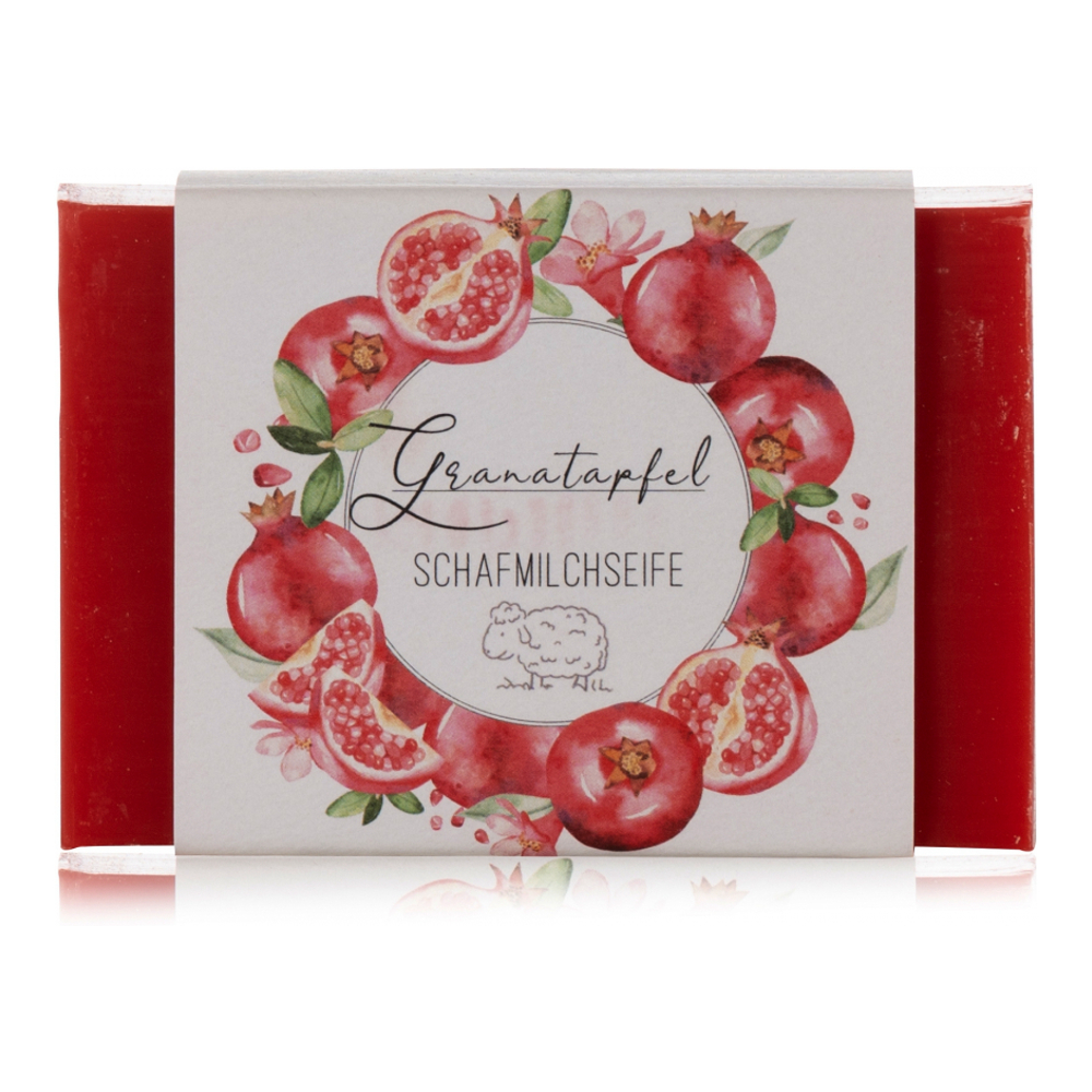 'Sheep's Milk Pomegranate Unique' Bar Soap - 150 g