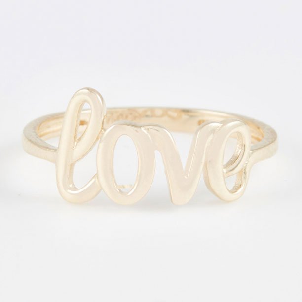 Bague 'Love' pour Femmes