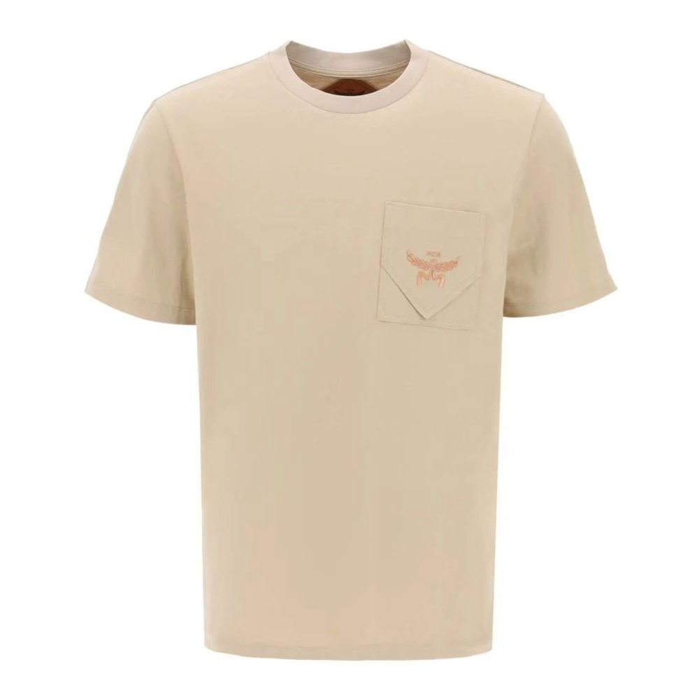 Men's 'Essential Logo-Embroidered' T-Shirt