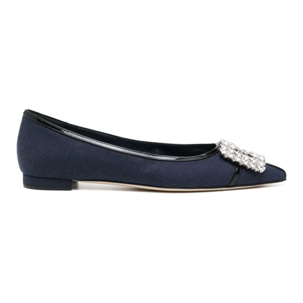 Women's 'Hangisi Crystal-Buckle' Ballerinas