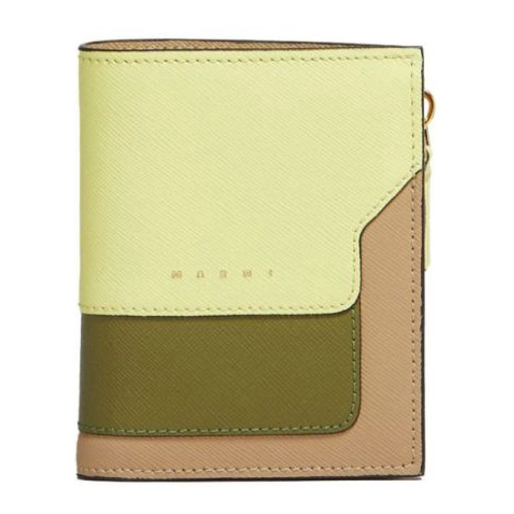 Women's 'Colour-Block Bi-Fold' Wallet