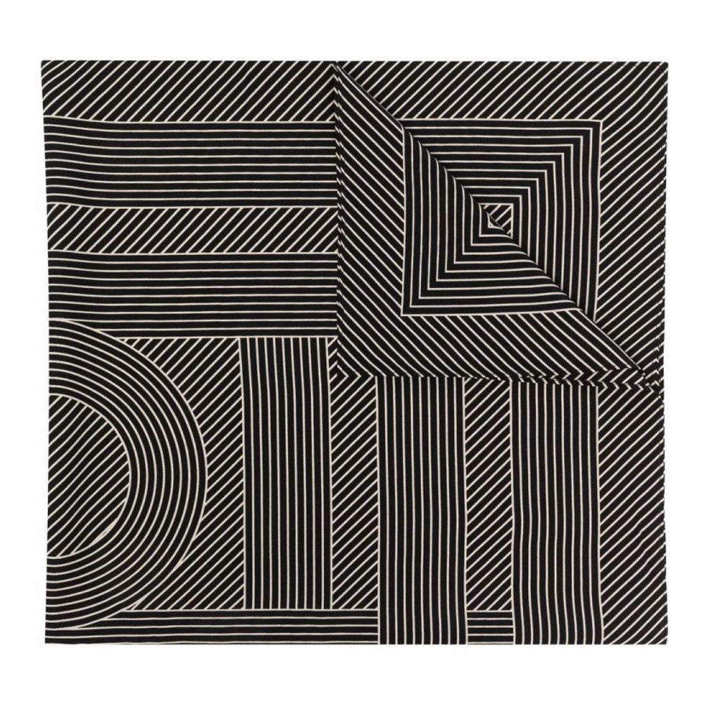 'Striped Monogram' Halstuch für Damen