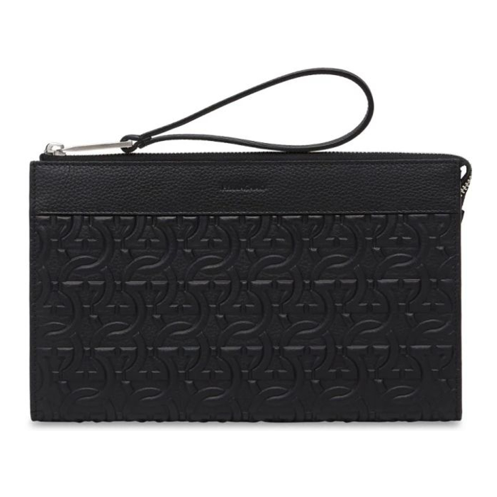 Pochette 'Logo-Embossed' pour Hommes