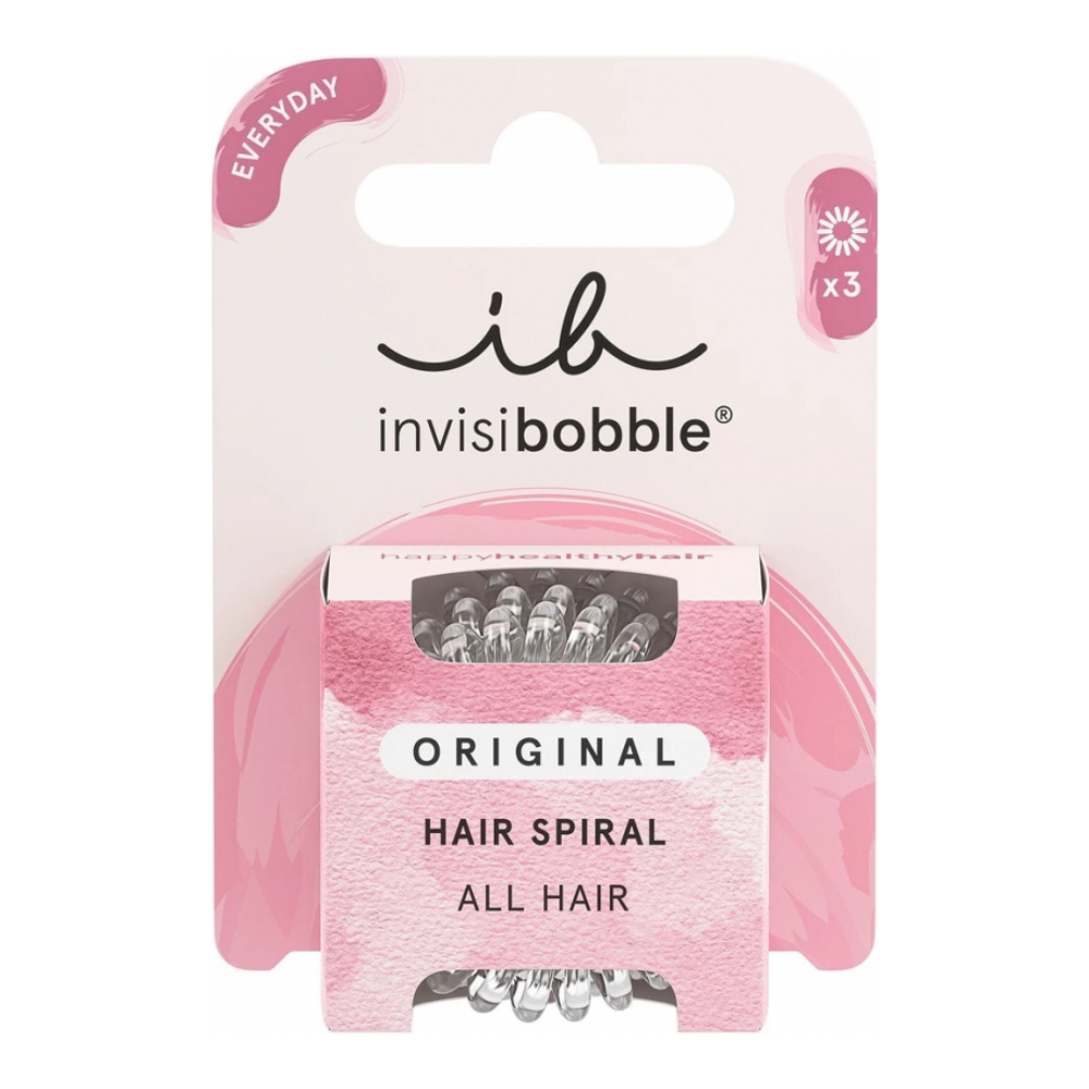 Set de Élastique pour cheveux 'Original' - Crystal Clear 3 Pièces