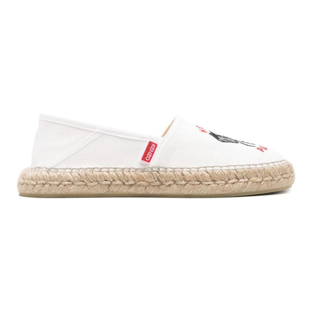 Women's 'Elephant Logo-Embroidered' Espadrilles