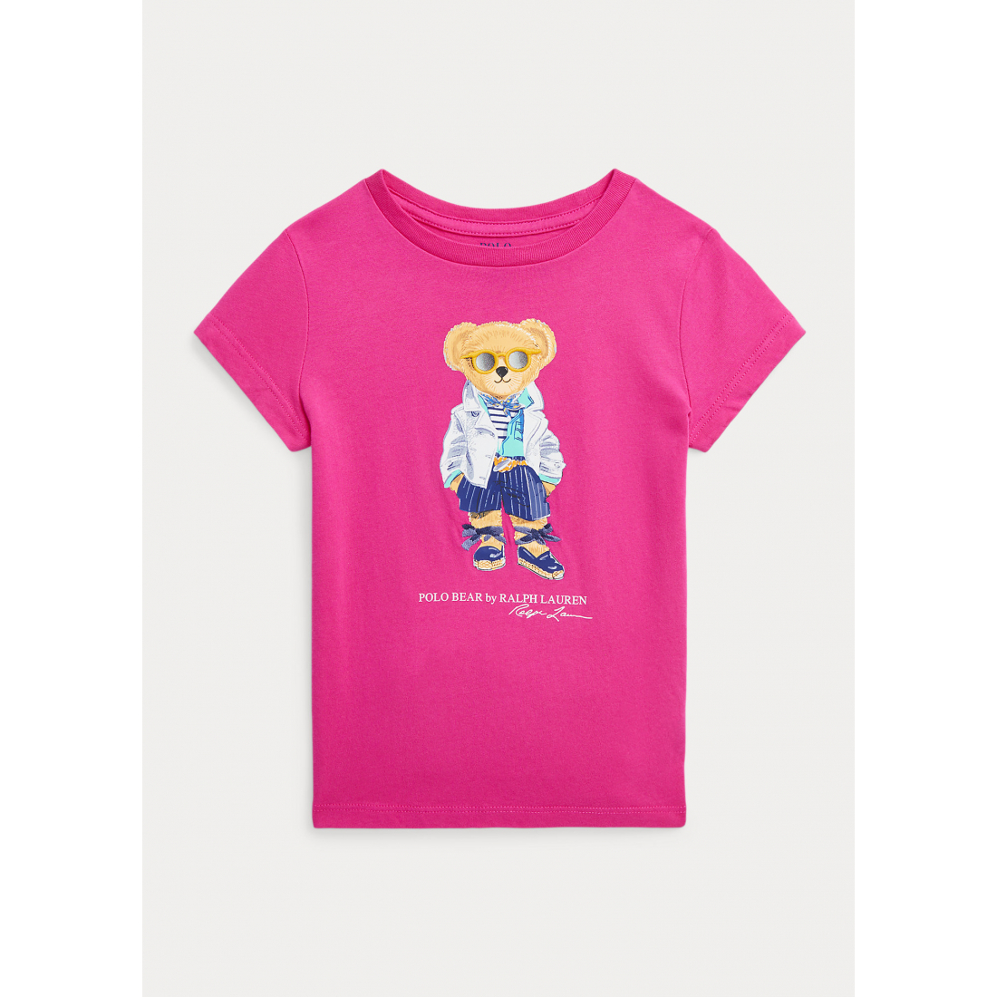 T-shirt 'Polo Bear' pour Petites filles