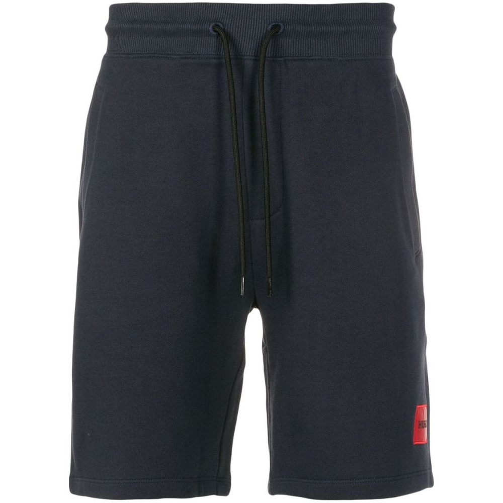 Men's 'Logo-Patch Drawstring' Shorts