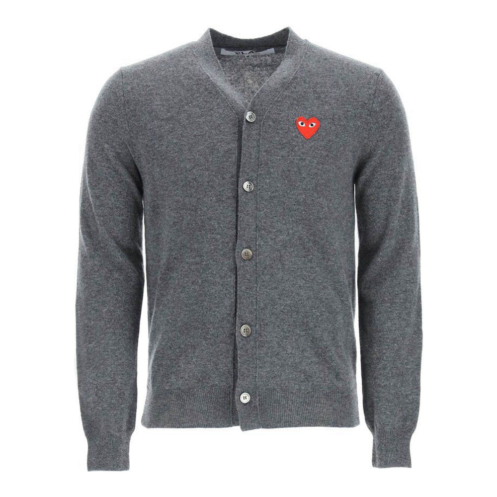 Men's 'Heart Patch' Cardigan