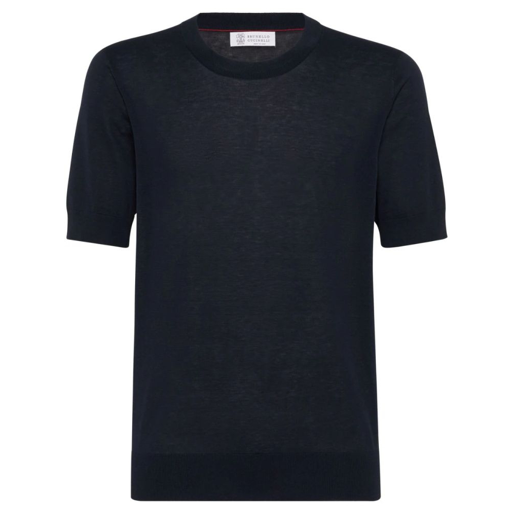 T-shirt 'Slub-Texture Fine-Knit' pour Hommes