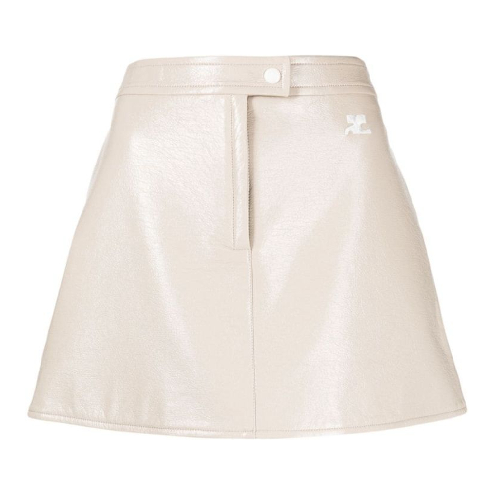 Women's 'Logo-Appliqué' Mini Skirt