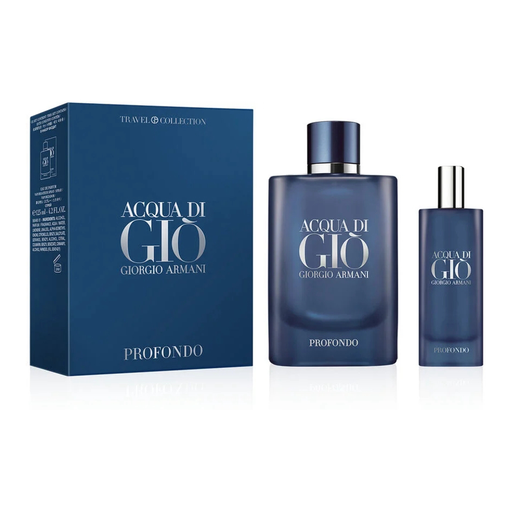 Coffret de parfum 'Acqua di Giò Profondo' - 2 Pièces