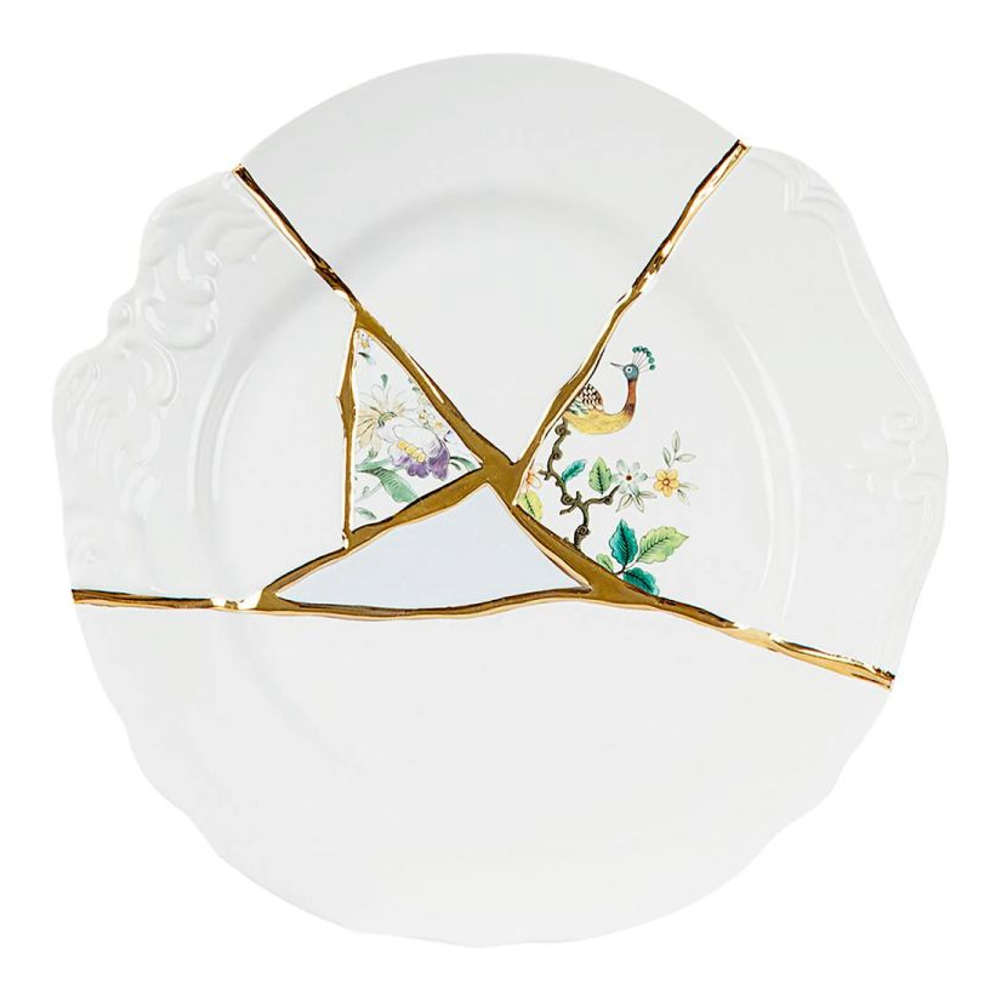 'Kintsugi No. 2' Dinner Plate - 28 cm