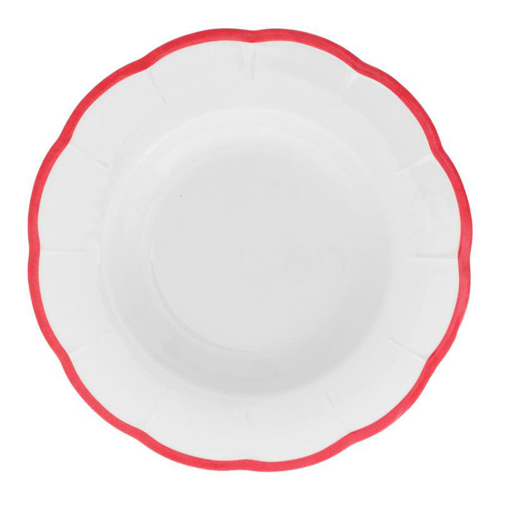 'Deep Scalloped Rim' Plate - 22.8 cm