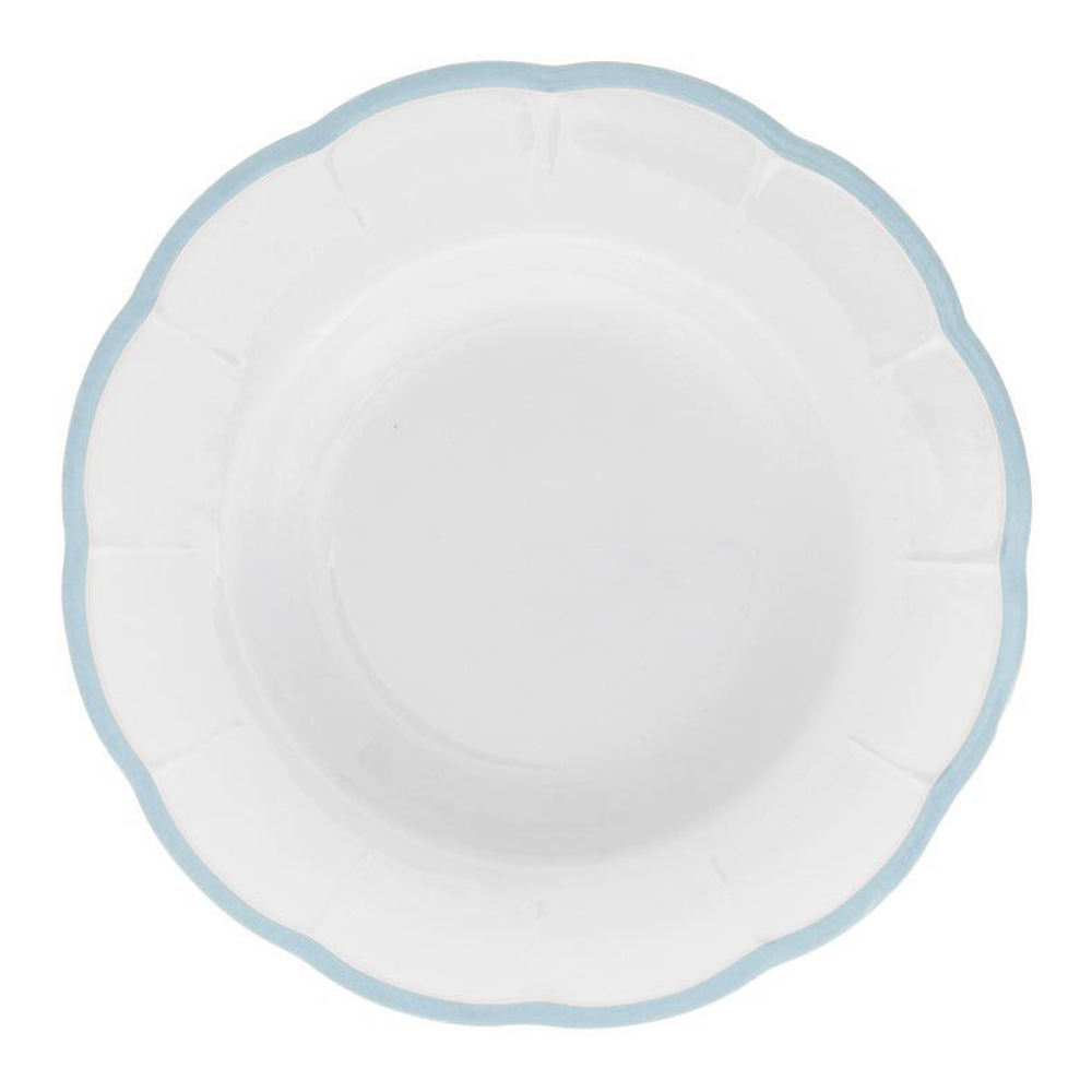 'Deep Scalloped Rim' Plate - 22.8 cm