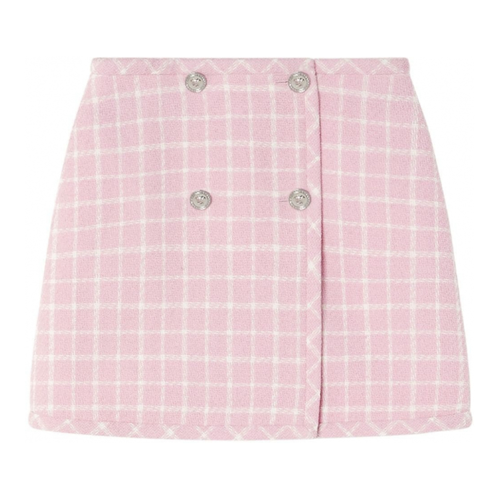 Women's 'Contrasto Tweed' Mini Skirt