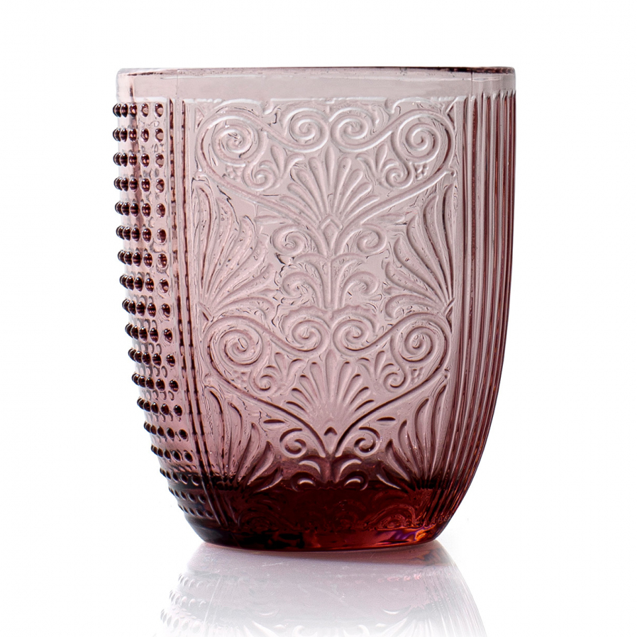 Miba Pink Water Glass - Set Of 6