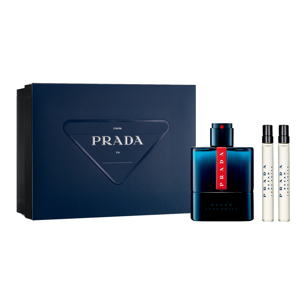 Coffret de parfum 'Luna Rossa Ocean' - 3 Pièces