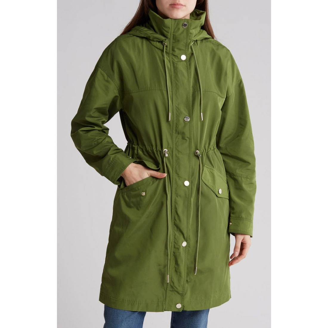 'Water Resistant Hooded' Jacke für Damen