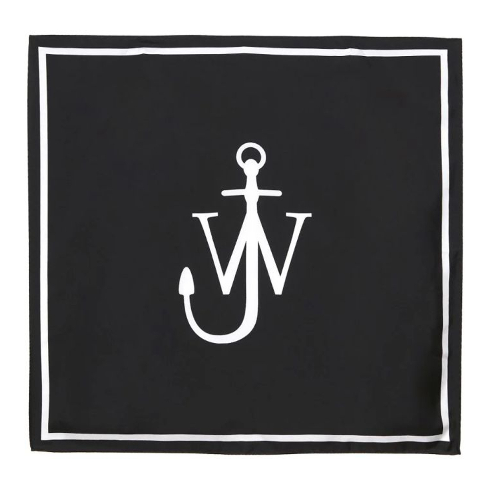 Men's 'Anchor Logo-Print' Scarf