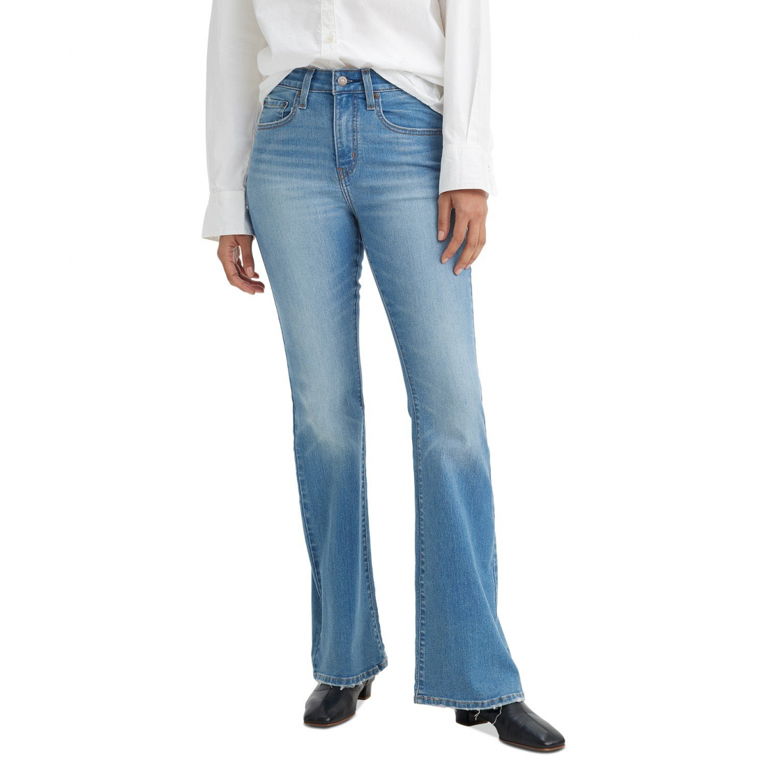 Jeans '726 High Rise Slim Fit Flare' pour Femmes