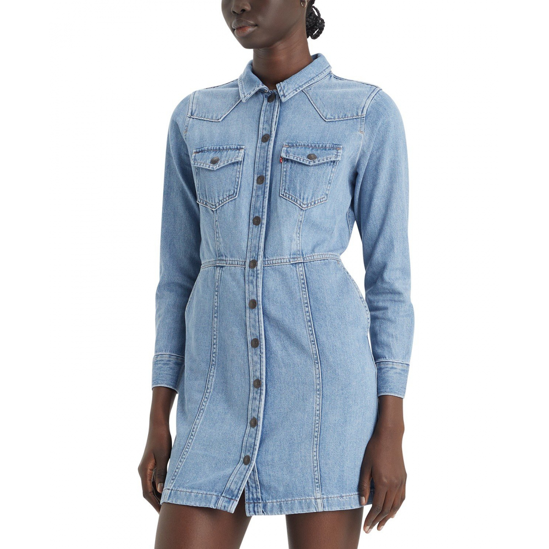 Women's 'Flynn Western Cotton' Denim Dress